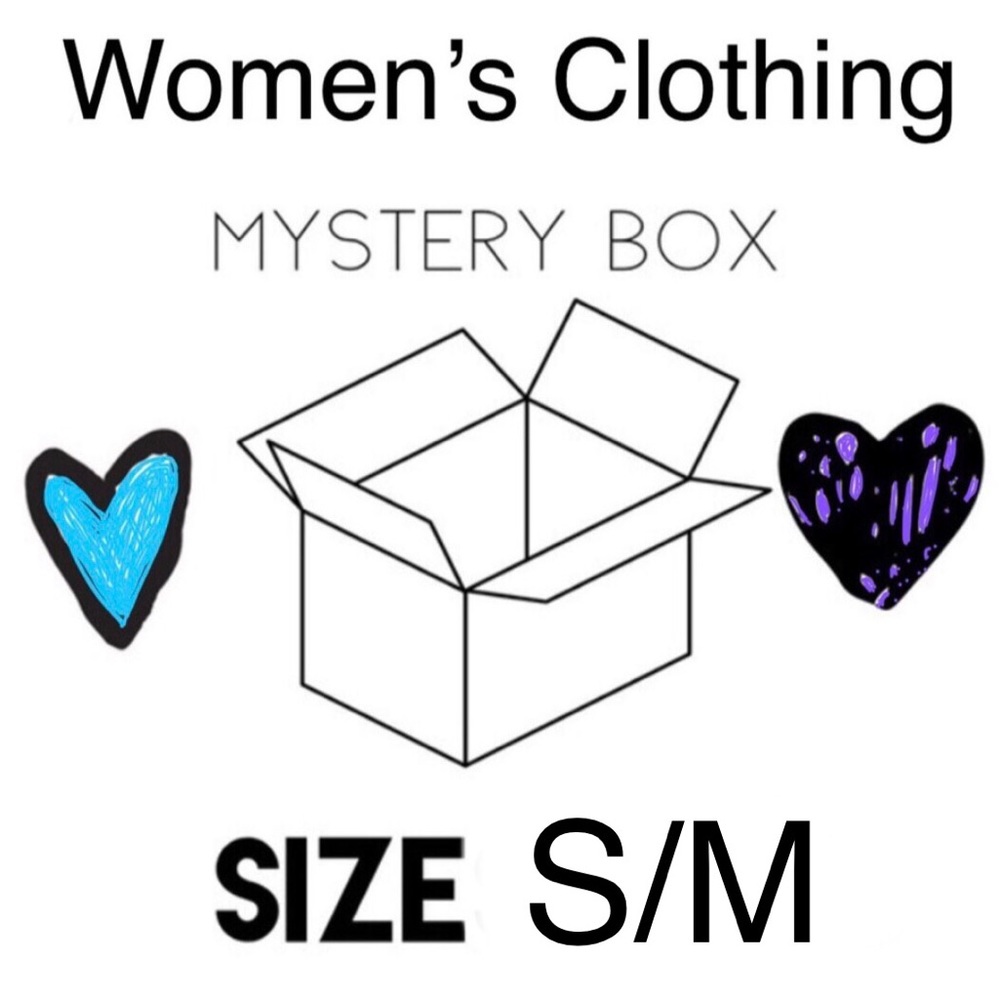 📦💜This box is STUFFED!🖤LAST BOX OF THIS SIZE!📦S/M Mystery  Box📦💜